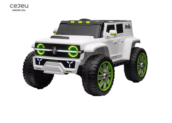 Kids Electric Car Truck 2 Seater Kids Electric Car Kids Scooter LED Lights Music FM Radio Realistic Horn