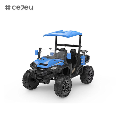CJ-5189 12V 2 Seater Kids Ride on UTV Car, 10AH Electric Vehicle Truck Car with 2x550W Motor, with toy golf clubs