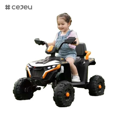 CJ-BDL-5189New Electric Four-wheel Ride-on Car 12Volt 4X4 ATV Beach Tot Car Cheap Plastic Battery-Powered Electric