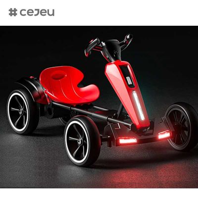 CJ-HS-F1Factory Wholesale New Style 4 Wheel Children Electric Racing Go Karting Cars Kids Electric Battery Big Powered Going Karts  for 8+ Years Old