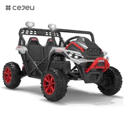 CJ-XH-JC610 4x4 Battery Powered Kids Electric UTV Ride on Car Buggy for Children with Parental Remote
