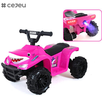 CJ-XL-1168 Electric ATV Kids Car Electric Ride-On Cars with Light Music for Boys and Girls 2 to 4 Years Made of Durable Plastic