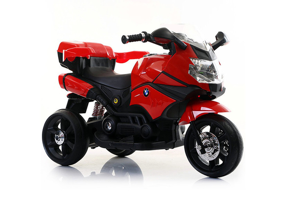 SD Led Plastic 3 Wheel Ride On Motorcycle 97*58*48CM 3KM/HR