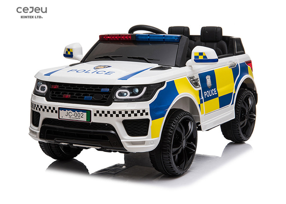 Children's electric car, four-wheel SUV police car