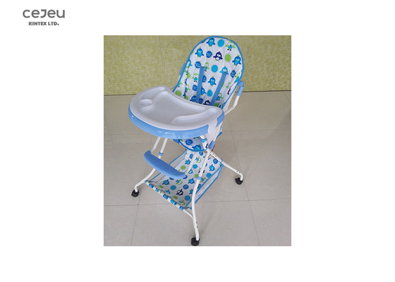 EN14988 Baby Feeding High Chair 5 Point Harness 5.5KG With Brakes