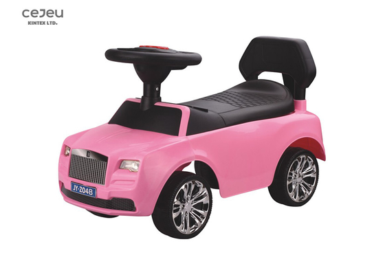 CE Foot To Floor Ride On Car For 18 Month Pink With Easy To Grasp Handle
