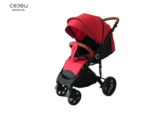 Folding 25Kg Load Baby Stroller Fully Reclining For Babies From Birth