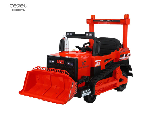 2-In-1 Toy Bulldozer Manual Forklift And Excavator Bucket