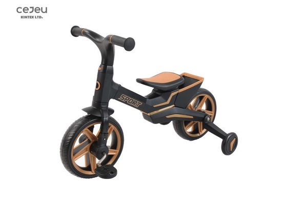 Toddler 3 Wheel Bike With Adjustable Seat And Removable Pedals