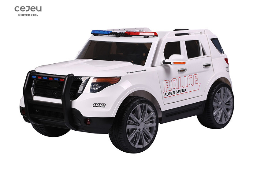 Police jeep ride on clearance