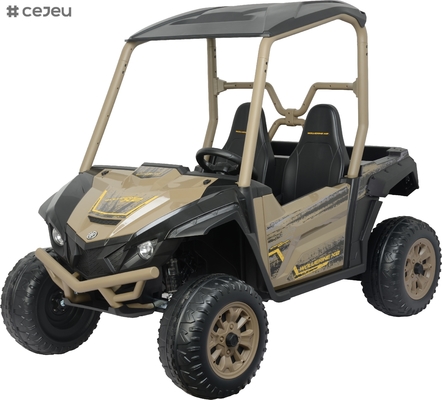 Pink Kids Electric UTV Dual Drive Kid Size Music And Horn Sound