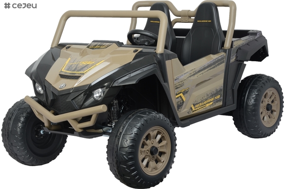 Pink Kids Electric UTV Dual Drive Kid Size Music And Horn Sound