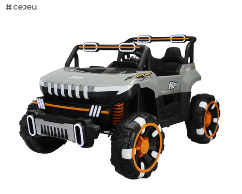 Gift for Boys &amp; Girls: Electric UTV with Adjustable Seatbelts,Music/Light Handle Four wheel suspension