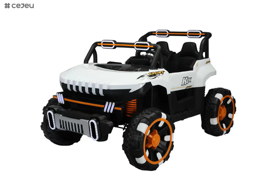 Gift for Boys &amp; Girls: Electric UTV with Adjustable Seatbelts,Music/Light Handle Four wheel suspension