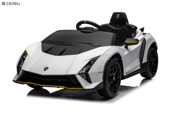 Kidzone Kids Electric Ride On 12V Licensed Lamborghini Aventador SV Battery Powered Sports Car Toy