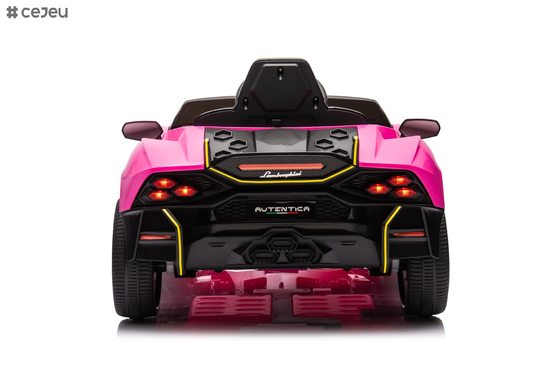 Kidzone Kids Electric Ride On 12V Licensed Lamborghini Aventador SV Battery Powered Sports Car Toy