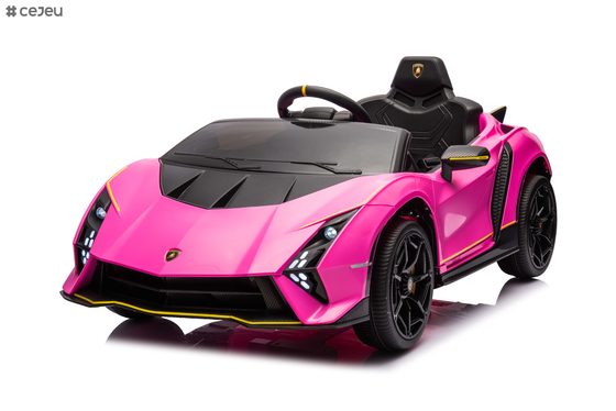 Kidzone Kids Electric Ride On 12V Licensed Lamborghini Aventador SV Battery Powered Sports Car Toy