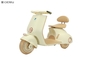 Kids Vespa Scooter, 6V Rechargeable Ride on Motorcycle USB/MP3 socket Light/Bluetooth