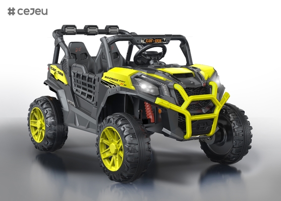 12V Ride On UTV Car for Kids, Battery Powered Ride On Toys with Remote Control, 4 Wheeler Ride on Vehicle with Music