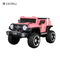 Kids Ride On Truck, 12V Electric Vehicle Jeep Car with Remote Control, Double Open Doors, LED Lights, Music, USB, Mp3