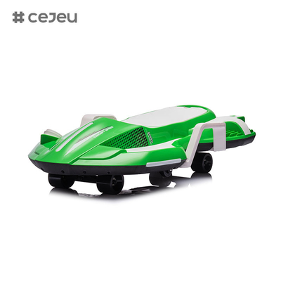 2 in 1 Electric Pedal &amp; Push Ride On Toy Wiggle Car with Light USB，MP3  and Music for Kids Unisex