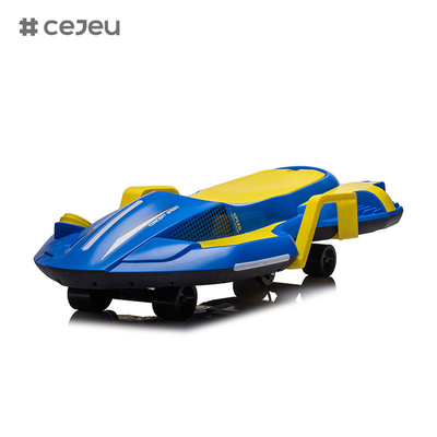 2 in 1 Electric Pedal &amp; Push Ride On Toy Wiggle Car with Light USB，MP3  and Music for Kids Unisex