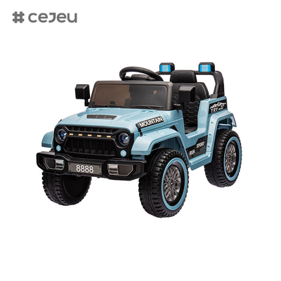 Kids Ride On Truck, 12V4.5AH Electric Vehicle Jeep Car with Remote Control, Music/Bluetooth/MP3/Front light/Power switch