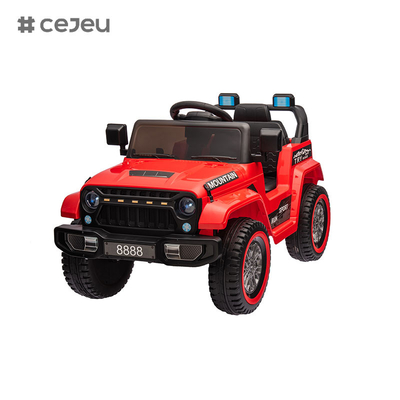 Kids Ride On Truck, 12V4.5AH Electric Vehicle Jeep Car with Remote Control, Music/Bluetooth/MP3/Front light/Power switch