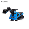 KINTEX CJ-009E Kids Ride on Tractor with Storage, Excavator Scooter Gift for Kids,6V4.5AH Steering wheel/Horn/Music