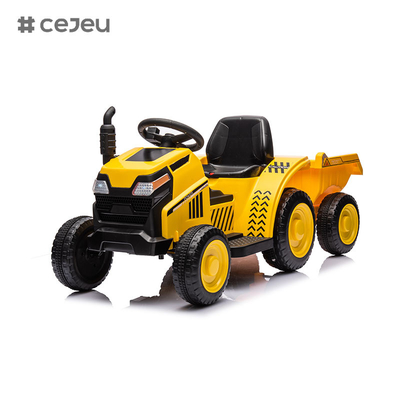 Ride on Tractor 6V 4.5Ah, Kids Electric Tractor with Remote Control, MusicUSBMPS,Play Vehicle Tractor for Kids 3-6 Years