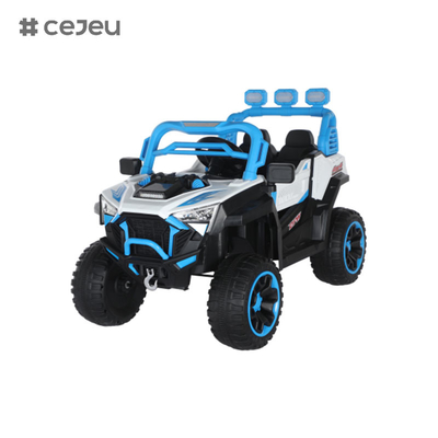 CJ-6187 12V 2 Seater Kids Ride on UTV Car, 4.5AH Electric Vehicle Truck Car with 2x390W Motor，USB,MP3, music, Bluetooth