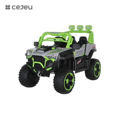 CJ-6187 12V 2 Seater Kids Ride on UTV Car, 4.5AH Electric Vehicle Truck Car with 2x390W Motor，USB,MP3, music, Bluetooth