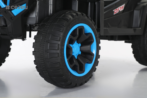 CJ-6187 12V 2 Seater Kids Ride on UTV Car, 4.5AH Electric Vehicle Truck Car with 2x390W Motor，USB,MP3, music, Bluetooth
