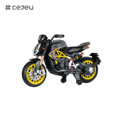 CJ-800RC Kids Ride On Motorcycle 3 Wheel 12V Battery Powered Electric Toy Power Bicycle,4.5 battery, single drive 550