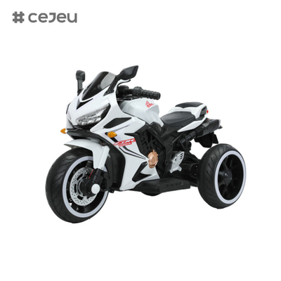 For 3-8 years old boys and girls 12V motorcycle, battery powered 3 wheel motorcycle toy, Bluetooth, music, led light