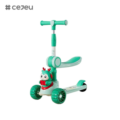 CJ-6333,with lights/music/big wheels/double-deck chassis,Purple/pink/Green/blue, 4 color options,For boys and girls