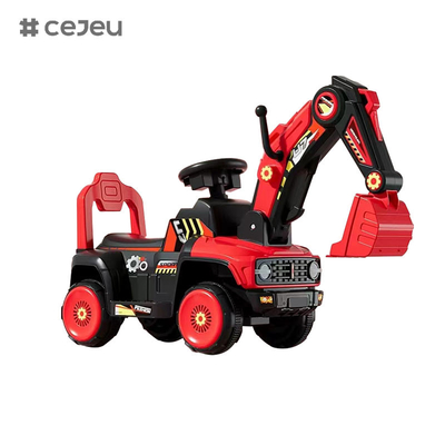 CJ-TK5688, children's excavator, 63*33*57cm, red/blue/orange, 3 color choices, give children a excavator dream