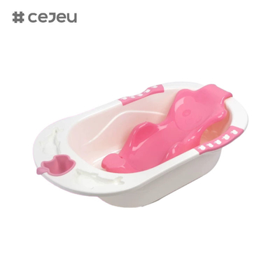 CJ-8837,Baby bath tub can be folded to sit and lie down, household children's bath supplies, give the child a bath basin