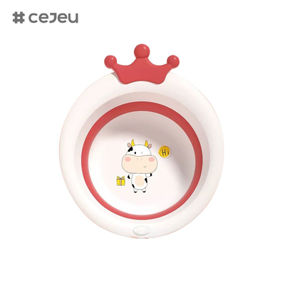 CJ-JC1141,PP+TPEFoldable，baby wash basin,One key folding, convenient storage, anytime, anywhere available