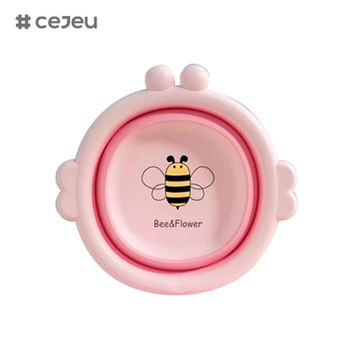 CJ-JC1301,PP+TPEFoldable，baby wash basin,One key folding, 31*32.5*3cm,convenient storage, anytime, anywhere available