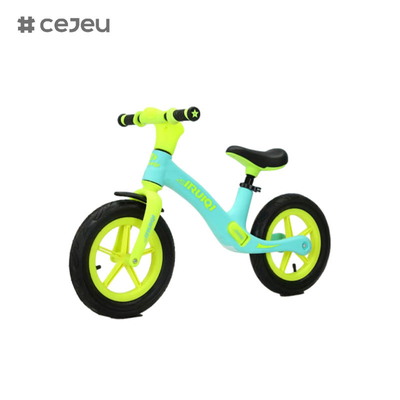 CJ-TXY-201,Early Learning Interactive Push Bicycle with Steady Balancing and Footrest,Pink Black Red Green,Four of color