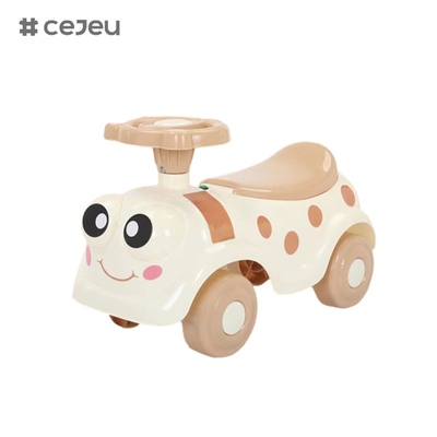 CJ-102,Children's twist car 1-3 years old baby scooter music lighting four-wheel anti-rollover，with Lights/Music Bottom