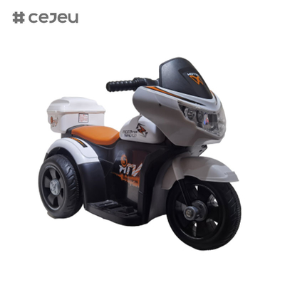 Best-selling cartoon super wide seats three-wheel children motorcycle baby toy car electric motorcycle ride on model toy