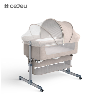 CJ-BBJ-006 New Wholesale Portable Folding Removable Low Price Guaranteed Quality Rocker Fold-Able Baby Cradle Sleeping C