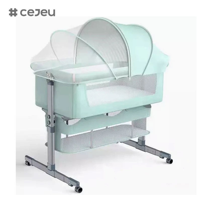 CJ-BBJ-006 New Wholesale Portable Folding Removable Low Price Guaranteed Quality Rocker Fold-Able Baby Cradle Sleeping C