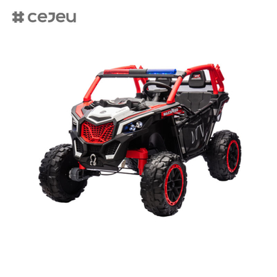 24V 12V 4WD Kids Electric UTV Off-Road Ride On Toy Car With 2.4G RC Carbon Steel Frame High-strength Four-wheel Shock