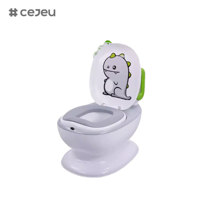 CJ-QC9991 Simulated children's toilet with flush music potty plus boy girl baby cartoon 2-4-6-8 years old