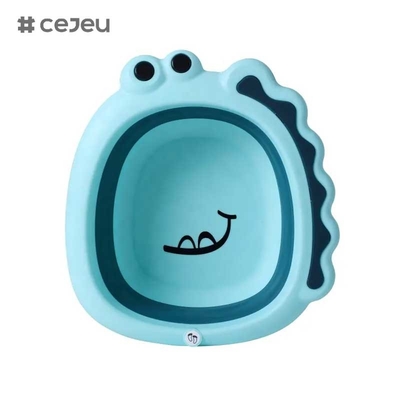 CJ-LBN5131A Hot Selling Washbasins Small Kids Foldable Foot Set Children Washing Bathroom Hand Toddler Basins