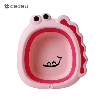 CJ-LBN5131A Hot Selling Washbasins Small Kids Foldable Foot Set Children Washing Bathroom Hand Toddler Basins