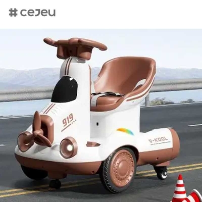 CJ-HB-919 New Coming 2 in 1 Kids Electric Balance Car /360 Degree Rotate Kids Digger Ride On Car Excavator